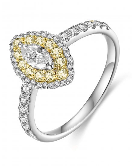 MARQUISE DIAMOND ENGAGEMENT RING (TR3852)